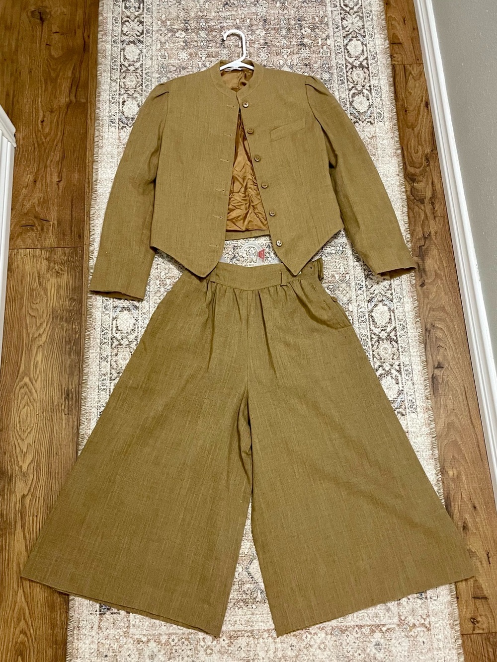 Liz Claiborne Vintage wide leg pant suit set - sz 6